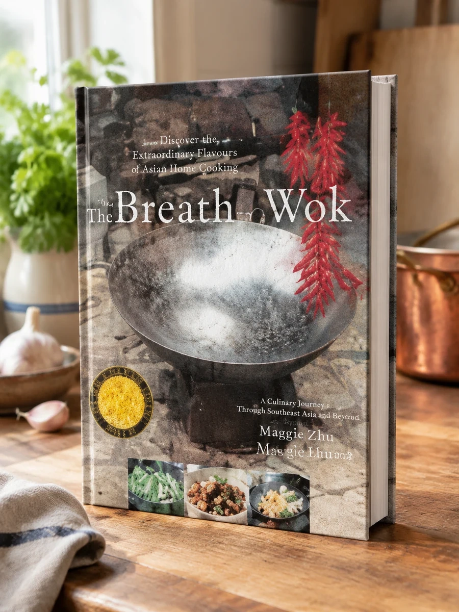 The Breath of a Wok: Unlocking the Spirit of Chinese Wok Cooking Through Recipes and Lore