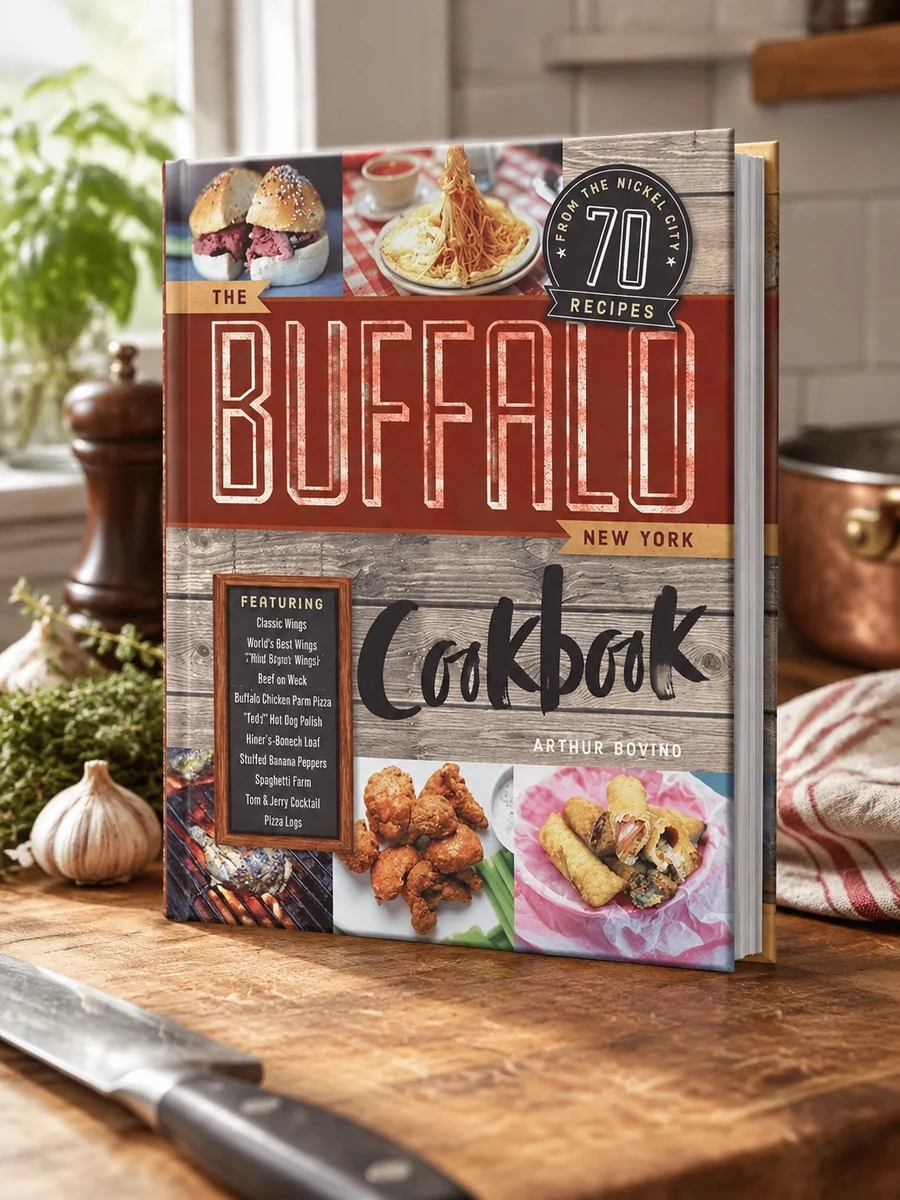 The Buffalo New York Cookbook: 70 Recipes from the Nickel City