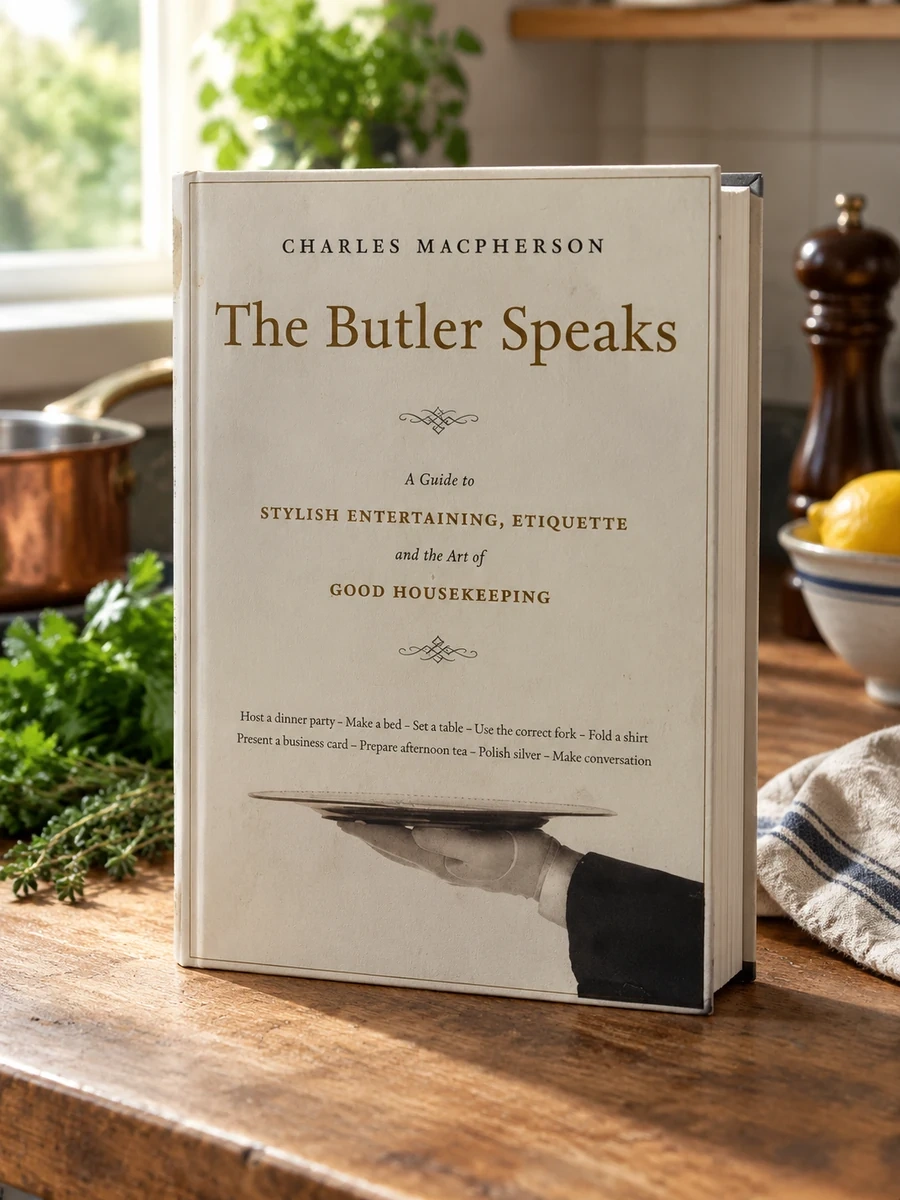 The Butler Speaks: A Guide to Stylish Entertaining, Etiquette, and the Art of Good Housekeeping