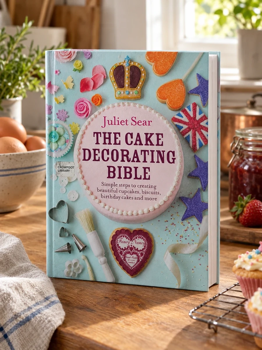 The Cake Decorating Bible: Simple Steps to Creating Beautiful Cupcakes, Biscuits, Birthday Cakes and More