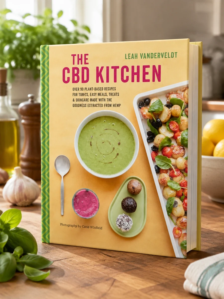 The CBD Kitchen: Over 50 Plant-Based Recipes for Tonics, Easy Meals, Treats & Skincare Made with the Goodness Extracted from Hemp