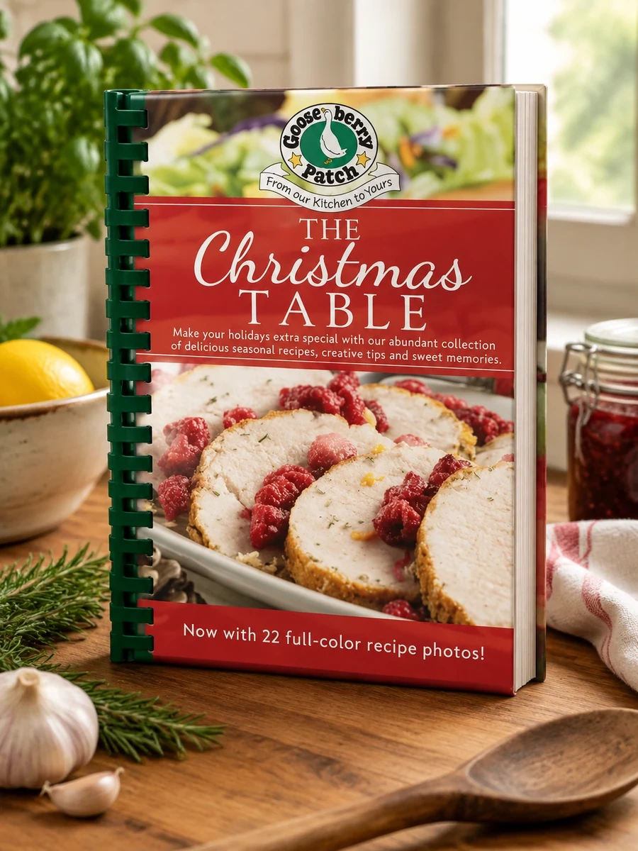 Cover of The Christmas Table: Make Your Holidays Extra Special with Our Abundant Collection of Delicious Seasonal Recipes, Creative Tips and Sweet Memories