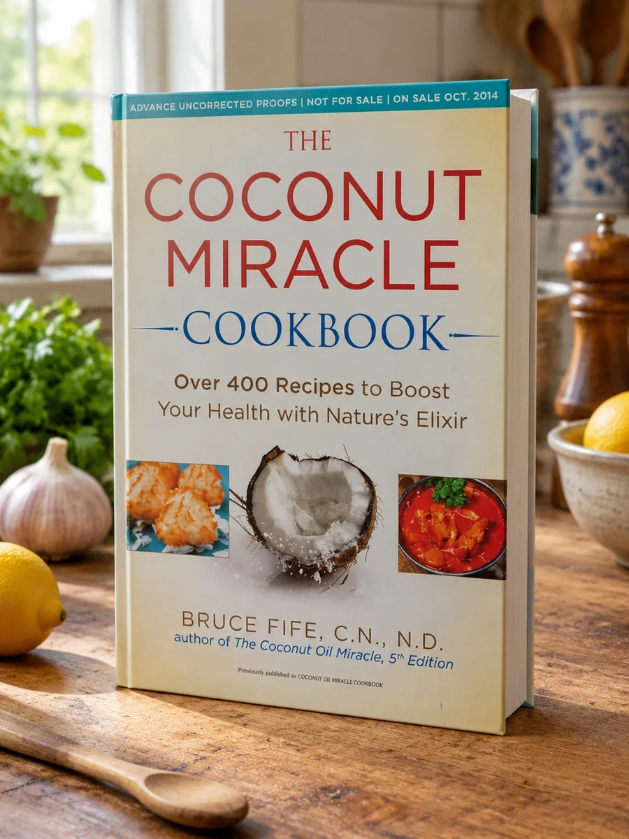 The Coconut Miracle Cookbook: Reversing the Irreversible--A Proven Plan to Heal Faster, Boost Energy, and Unlock Longevity