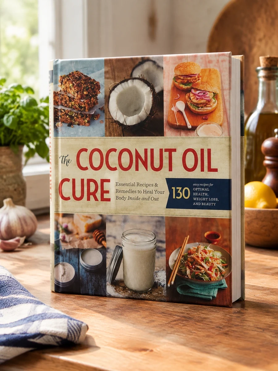The Coconut Oil Cure: Essential Recipes and Remedies to Heal Your Body Inside and Out