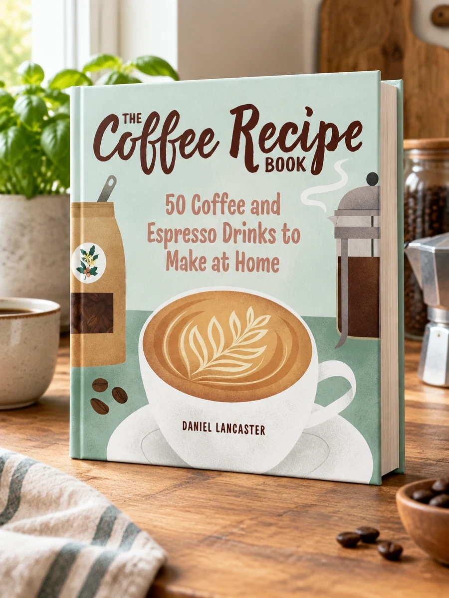 The Coffee Recipe Book: 50 Coffee and Espresso Drinks to Make at Home
