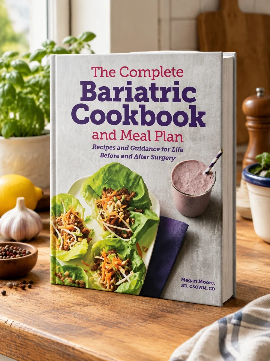 The Complete Bariatric Cookbook and Meal Plan: Recipes and Guidance for Life Before and After Surgery
