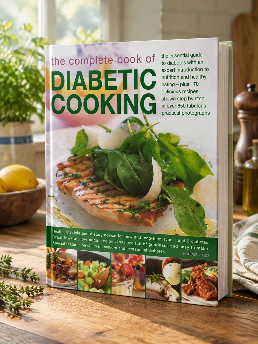 The Complete Book of Diabetic Cooking: The Essential Guide for Diabetics with an Expert Introduction to Nutrition and Healthy Eating - Plus 150 Delicious