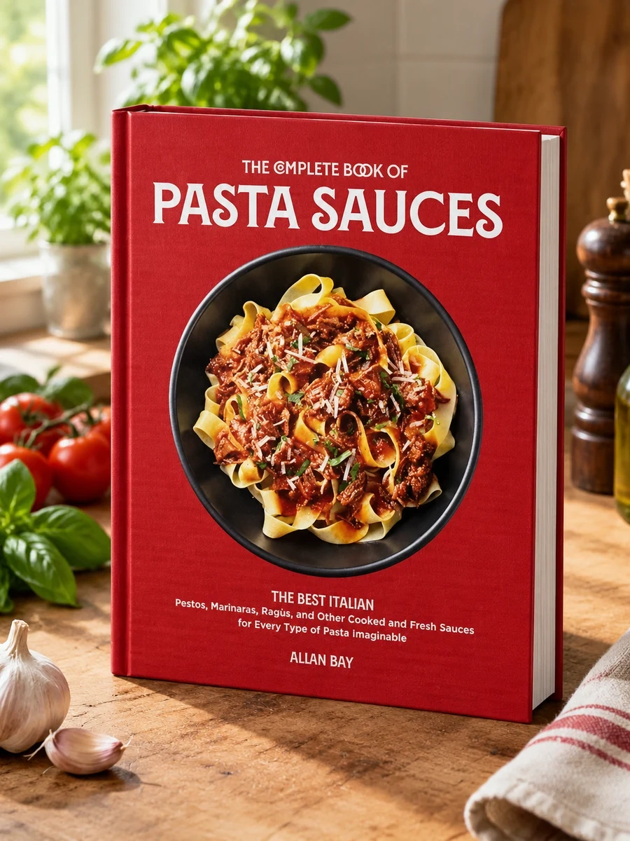 The Complete Book of Pasta Sauces: The Best Italian Pestos, Marinaras, Ragus, and Other Cooked and Fresh Sauces for Every Type of Pasta Imaginable
