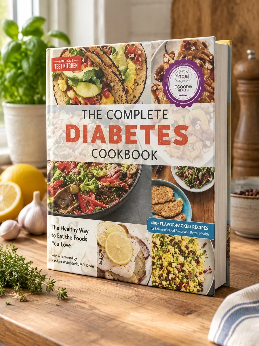 The Complete Diabetes Cookbook: The Healthy Way to Eat the Foods You Love
