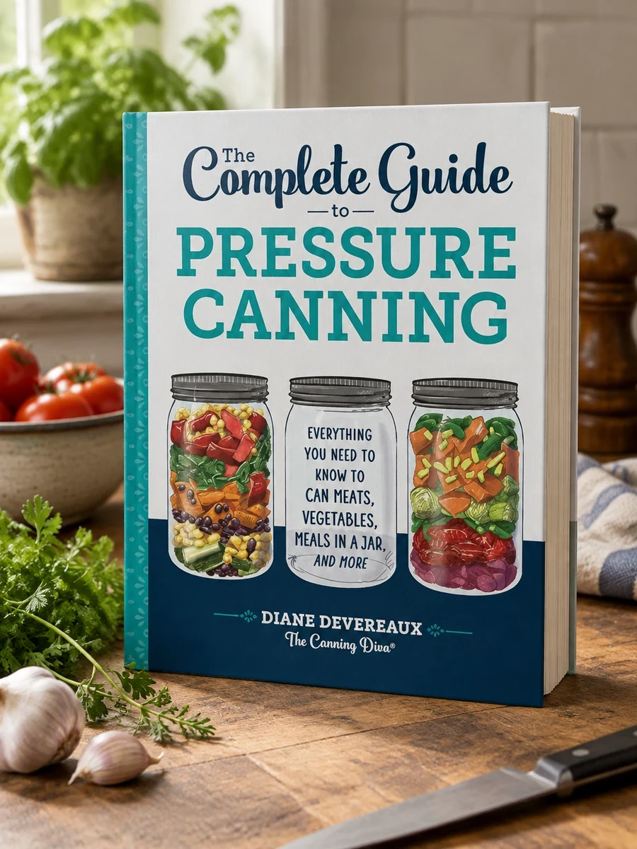 The Complete Guide to Pressure Canning: Everything You Need to Know to Can Meats, Vegetables, Meals in a Jar, and More
