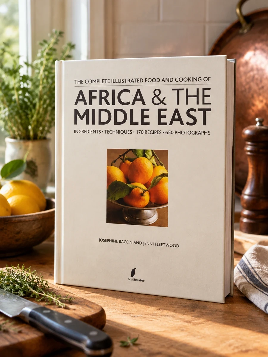 The Complete Illustrated Food and Cooking of Africa & the Middle East: A Fascinating Journey Through the Rich and Diverse Cuisines of Morocco, Egypt, Ethi