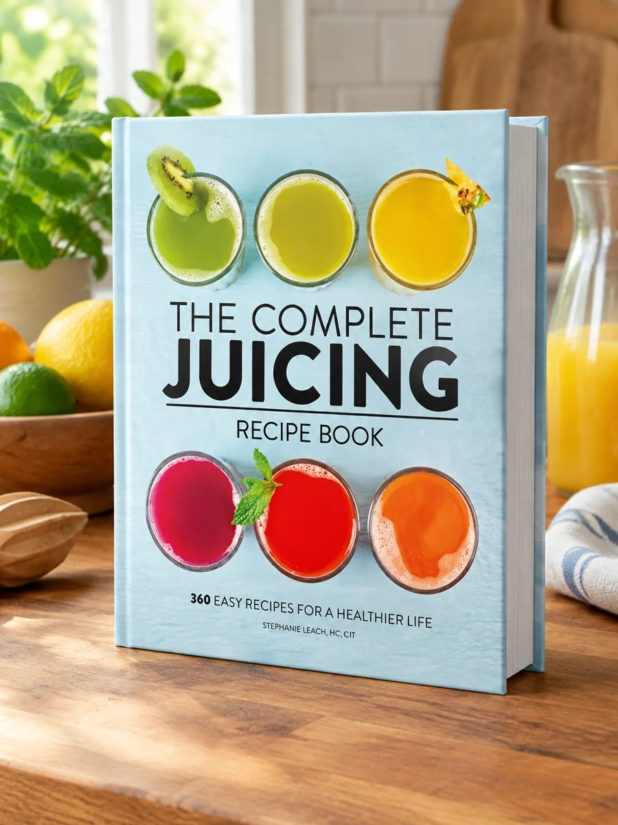 The Complete Juicing Recipe Book: 360 Easy Recipes for a Healthier Life