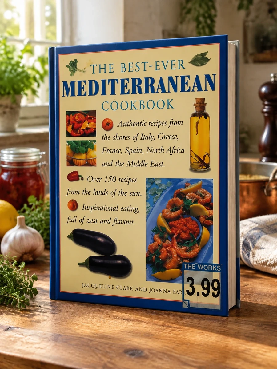 The Complete Mediterranean Cookbook: More Than 150 Mouthwatering, Healthy Dishes from the Sun-Drenched Shores of the Mediterranean, Shown in 550 Stunning