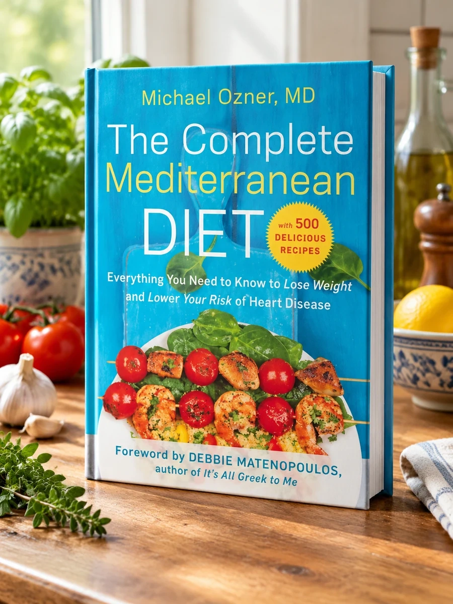 The Complete Mediterranean Diet: Everything You Need to Know to Lose Weight and Lower Your Risk of Heart Disease... with 500 Delicious Recipes