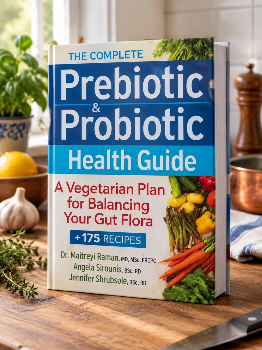 The Complete Prebiotic and Probiotic Health Guide: A Vegetarian Plan for Balancing Your Gut Flora