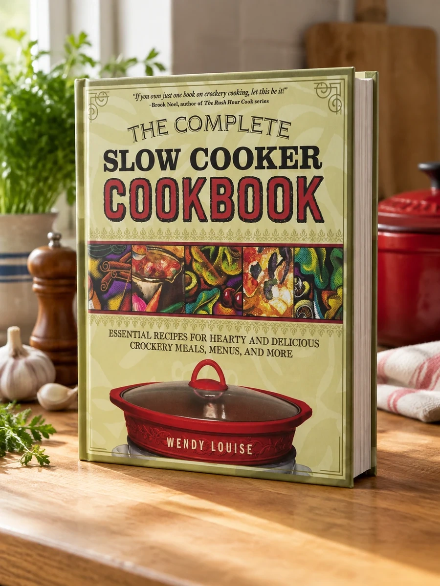 The Complete Slow Cooker Cookbook: Essential Recipes for Hearty and Delicious Crockery Meals, Menus, and More