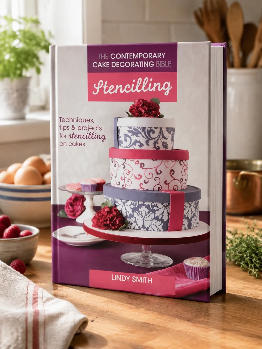 Cover of The Contemporary Cake Decorating Bible: Stencilling: Techniques, Tips and Projects for Stencilling on Cakes
