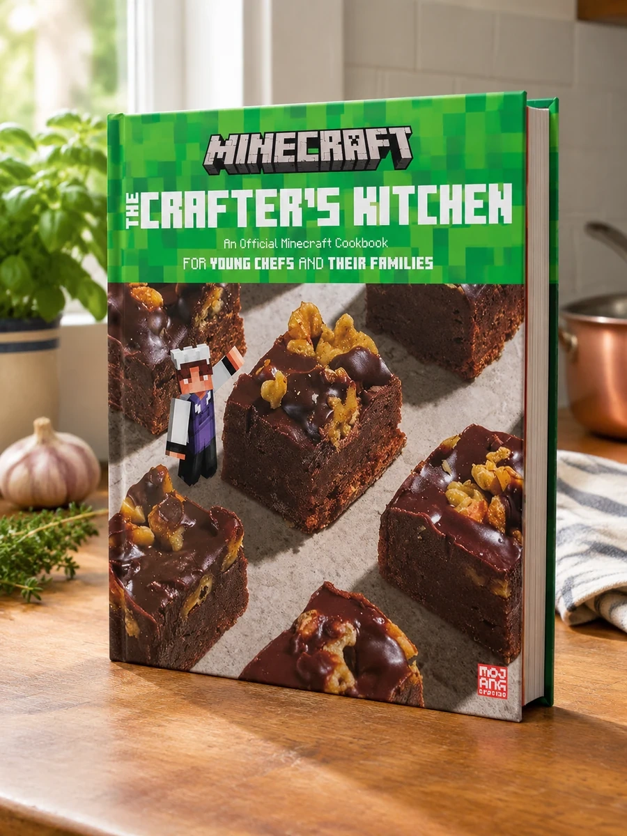 The Crafter's Kitchen: An Official Minecraft Cookbook for Young Chefs and Their Families