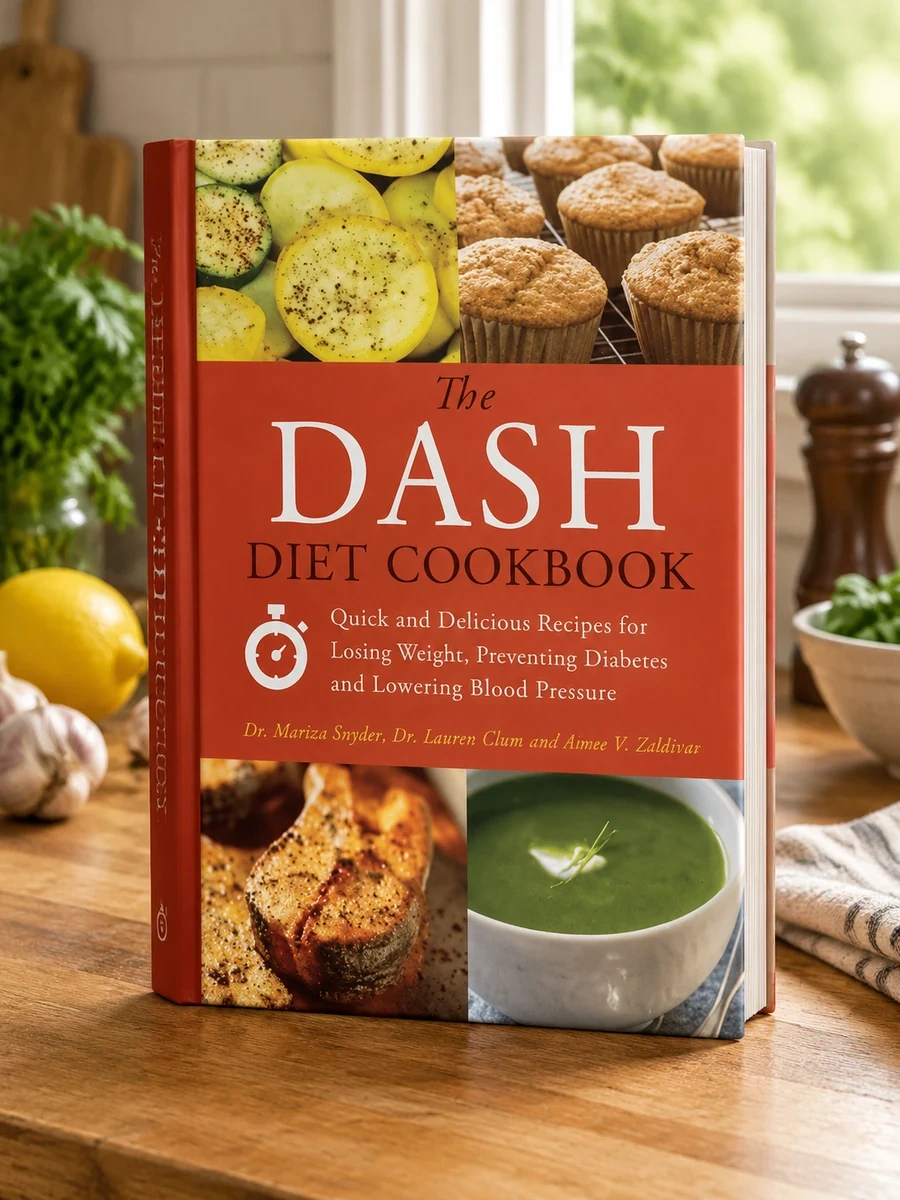 The Dash Diet Cookbook: Quick and Delicious Recipes for Losing Weight, Preventing Diabetes, and Lowering Blood Pressure