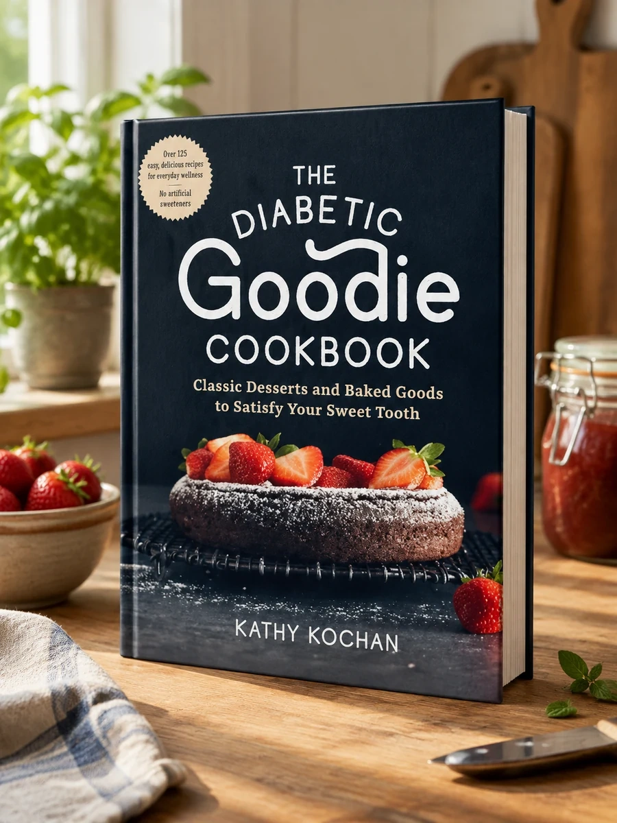 The Diabetic Goodie Cookbook: Classic Desserts and Baked Goods to Satisfy Your Sweet Tooth - Over 190 Easy, Blood-Sugar-Friendly Recipes with No Artificia