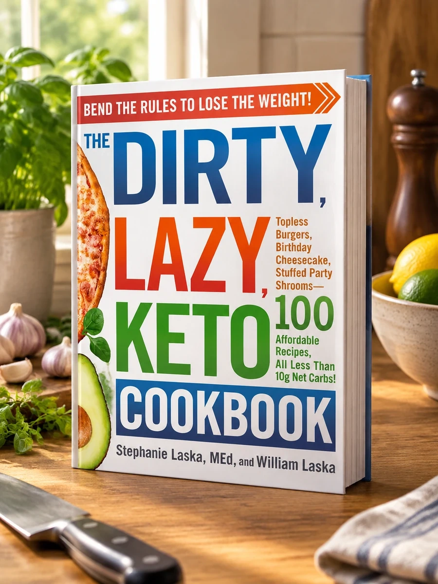The Dirty, Lazy, Keto Cookbook: Bend the Rules to Lose the Weight!