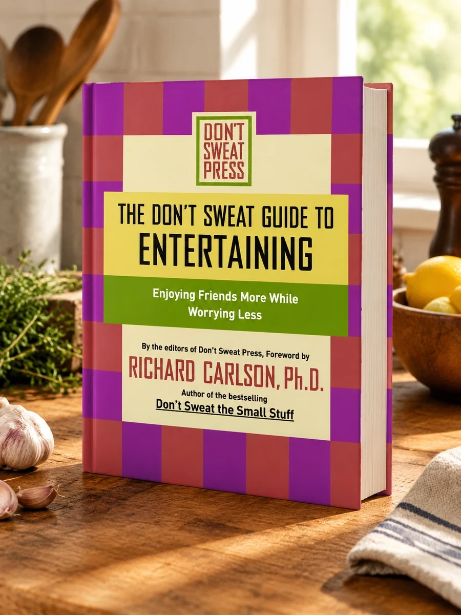 The Don't Sweat Guide to Entertaining: Enjoying Friends More While Worrying Less