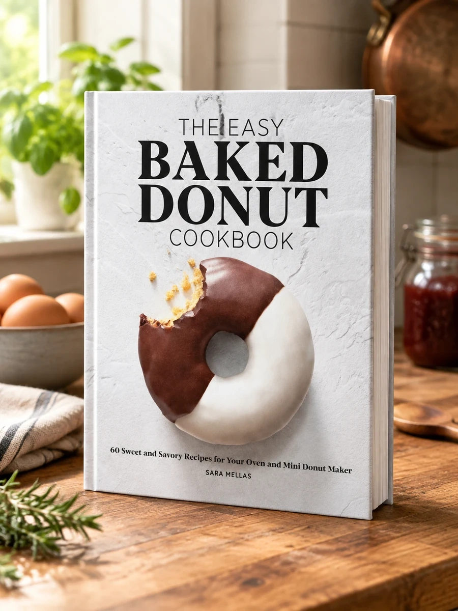 The Easy Baked Donut Cookbook: 60 Sweet and Savory Recipes for Your Oven and Mini Donut Maker
