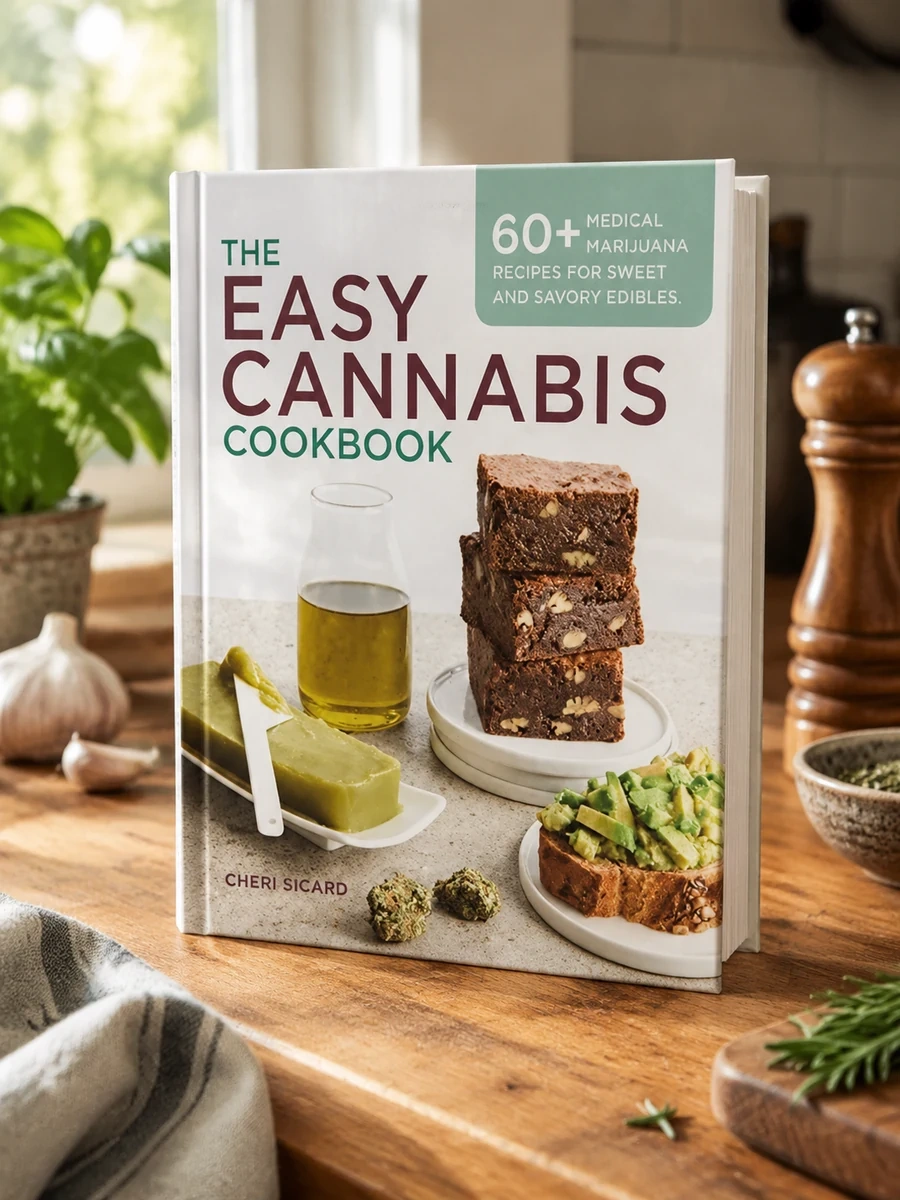 The Easy Cannabis Cookbook: 60+ Medical Marijuana Recipes for Sweet and Savory Edibles
