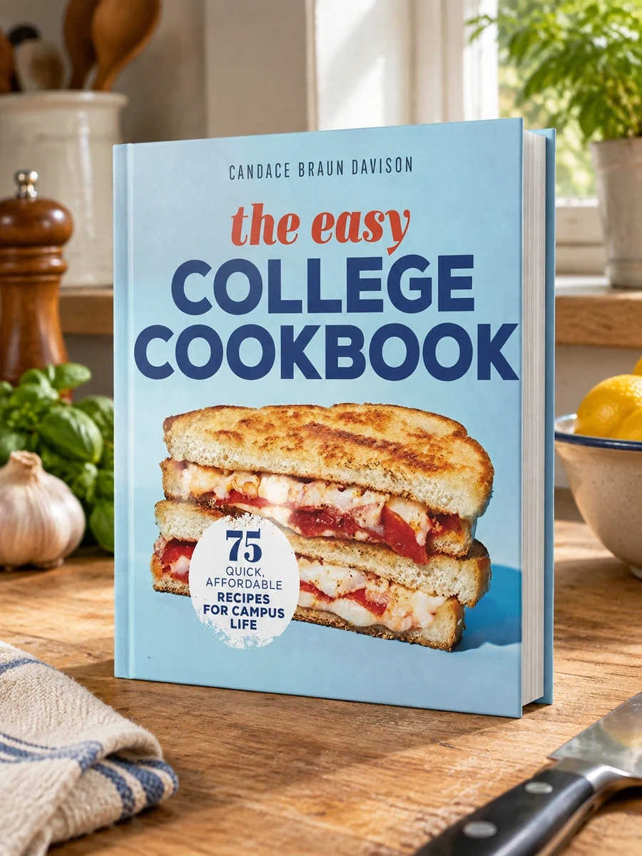 The Easy College Cookbook: 75 Quick, Affordable Recipes for Campus Life