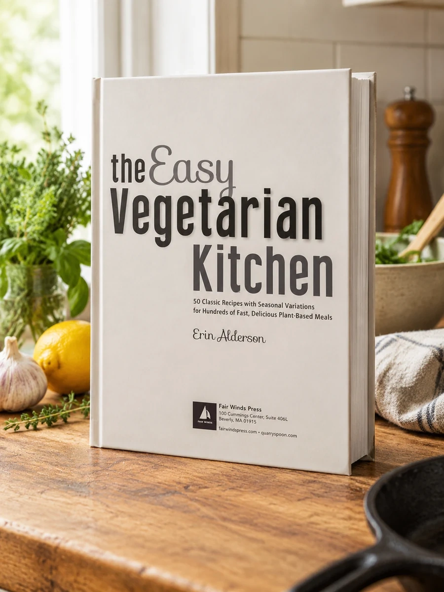 The Easy Vegetarian Kitchen: 50 Classic Recipes with Seasonal Variations for Hundreds of Fast, Delicious Plant-Based Meals