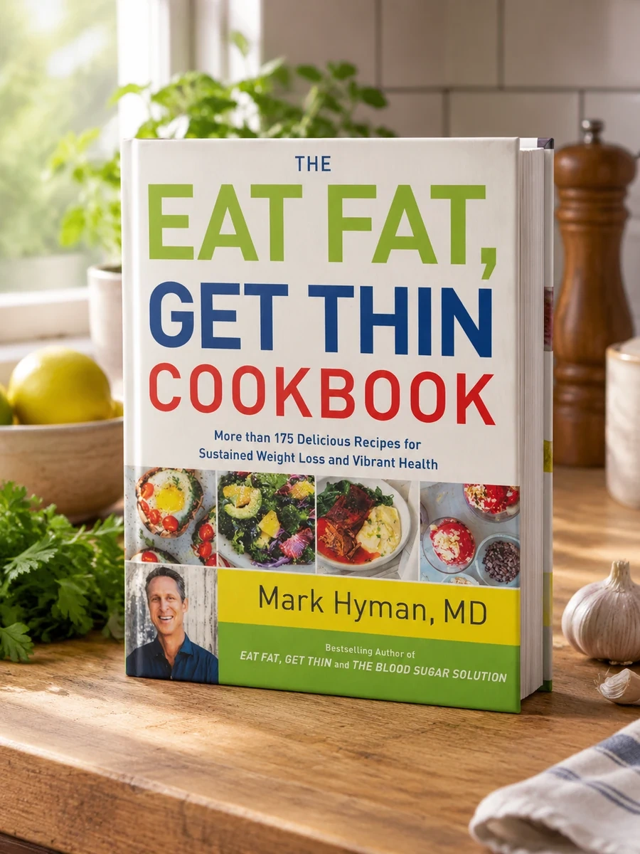 The Eat Fat, Get Thin Cookbook: More Than 175 Delicious Recipes for Sustained Weight Loss and Vibrant Health