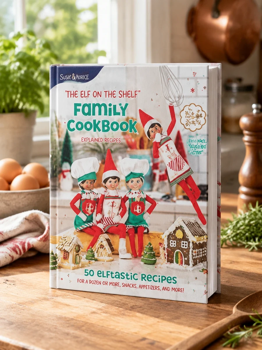 The Elf on the Shelf Family Cookbook: 50 Elftastic Recipes Plus Playful Elf Ideas, Games, Activities, and More!