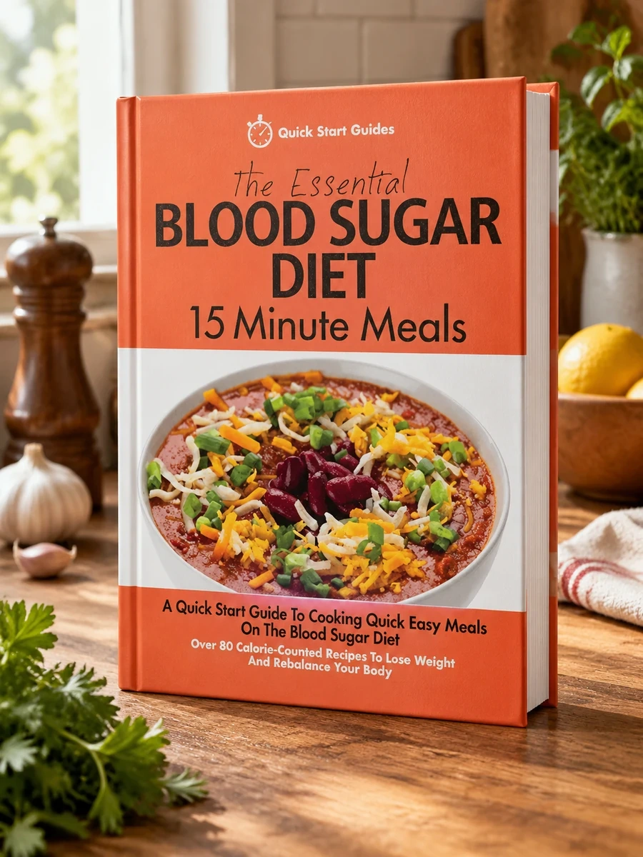 The Essential Blood Sugar Diet 15 Minute Meals: A Quick Start Guide To Cooking Quick Easy Meals On The Blood Sugar Diet. Over 80 Calorie Counted Recipes T