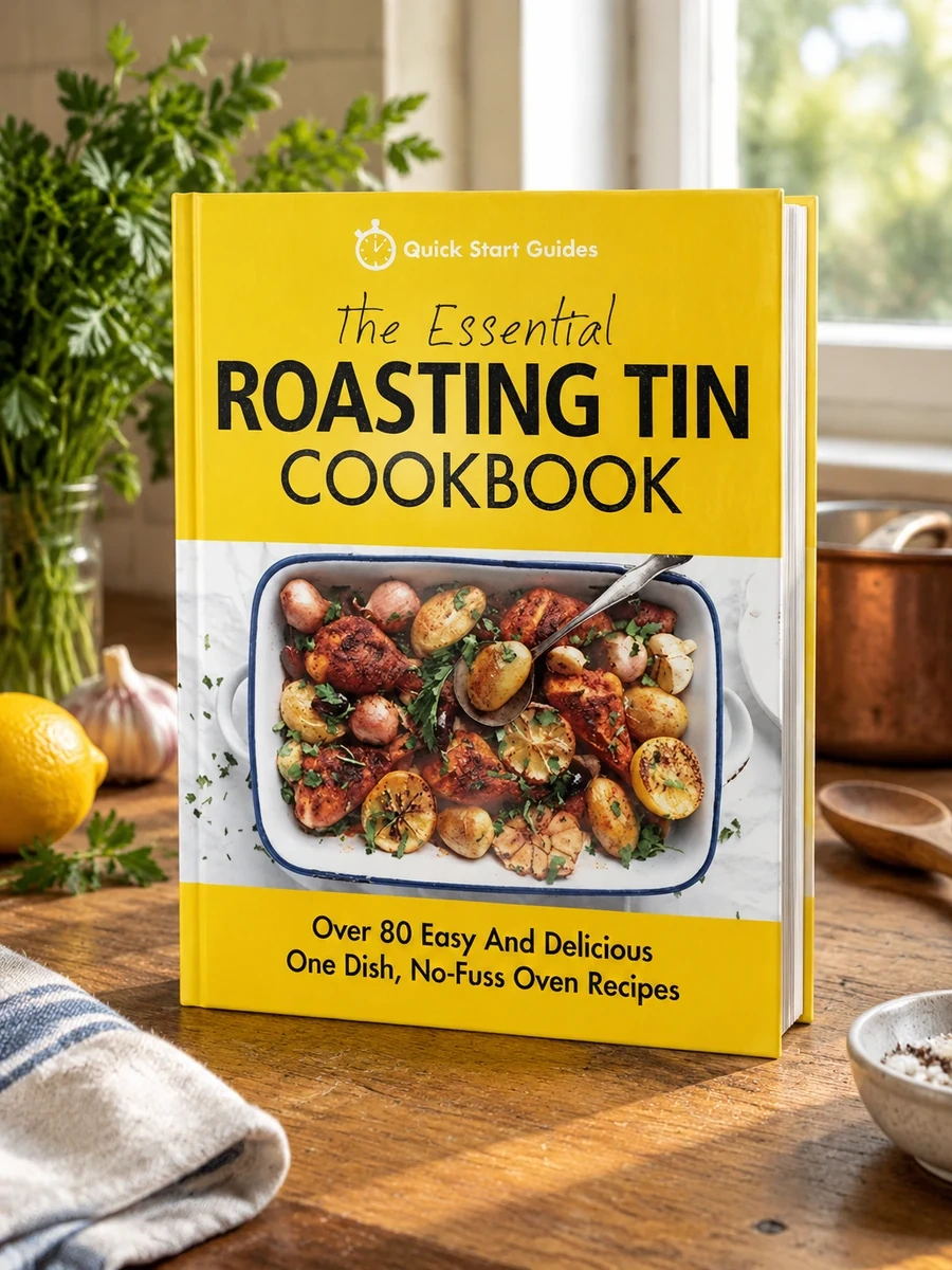 Cover of The Essential Roasting Tin Cookbook: Over 80 Easy And Delicious One Dish, No-Fuss Oven Recipes