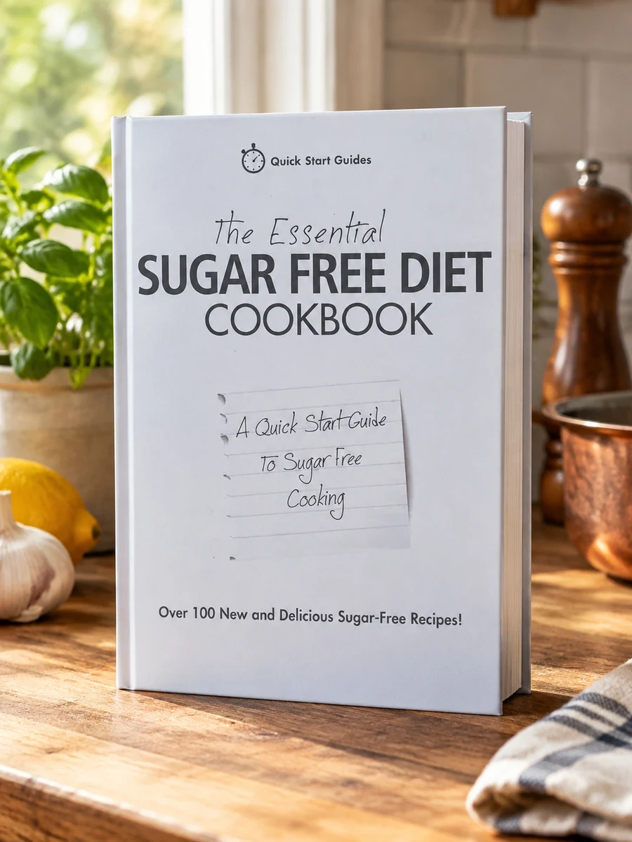The Essential Sugar Free Diet Cookbook: A Quick Start Guide To Sugar Free Cooking. Over 100 New and Delicious Sugar-Free Recipes!