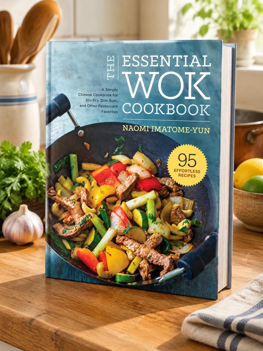 The Essential Wok Cookbook: A Simple Chinese Cookbook for Stir-Fry, Dim Sum, and Other Restaurant Favorites