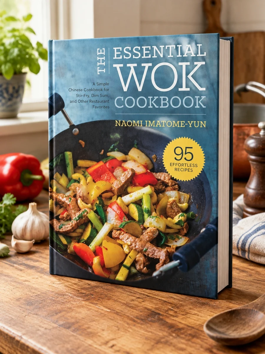 The Essential Wok Cookbook: A Simple Chinese Cookbook for Stir-Fry, Dim Sum, and Other Restaurant Favorites