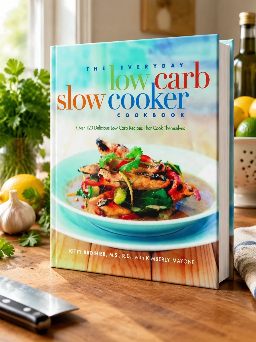 The Everyday Low Carb Slow Cooker Cookbook: Over 120 Delicious Low-Carb Recipes That Cook Themselves