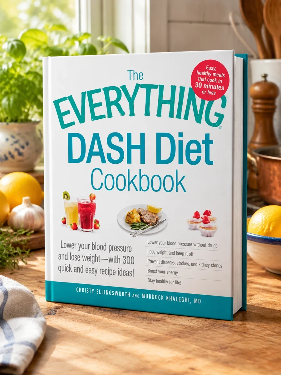 The Everything Dash Diet Cookbook: Lower Your Blood Pressure and Lose Weight - With 300 Quick and Easy Recipes! Lower Your Blood Pressure Without Drugs, L