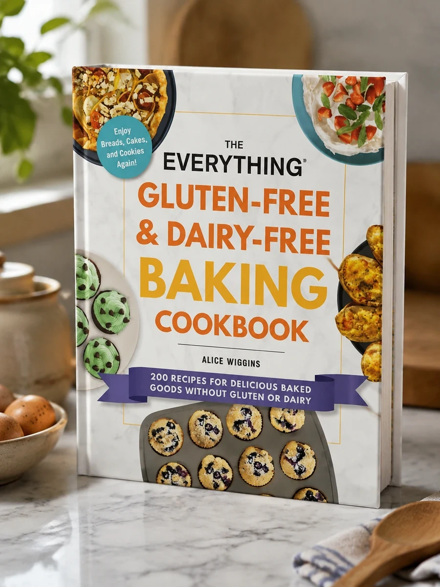 The Everything Gluten-Free & Dairy-Free Baking Cookbook: 200 Recipes for Delicious Baked Goods Without Gluten or Dairy