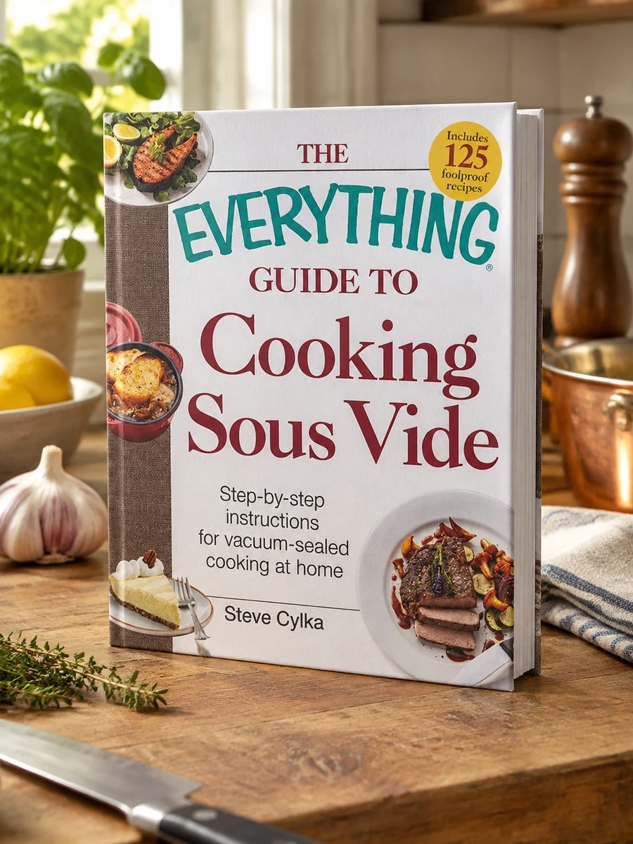 The Everything Guide to Cooking Sous Vide: Step-By-Step Instructions for Vacuum-Sealed Cooking at Home
