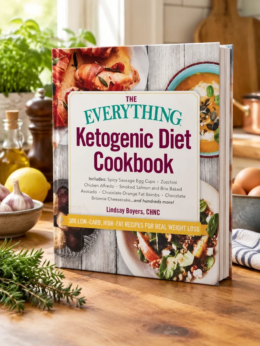 The Everything Ketogenic Diet Cookbook: Includes: - Spicy Sausage Egg Cups - Zucchini Chicken Alfredo - Smoked Salmon and Brie Baked Avocado - Chocolate O