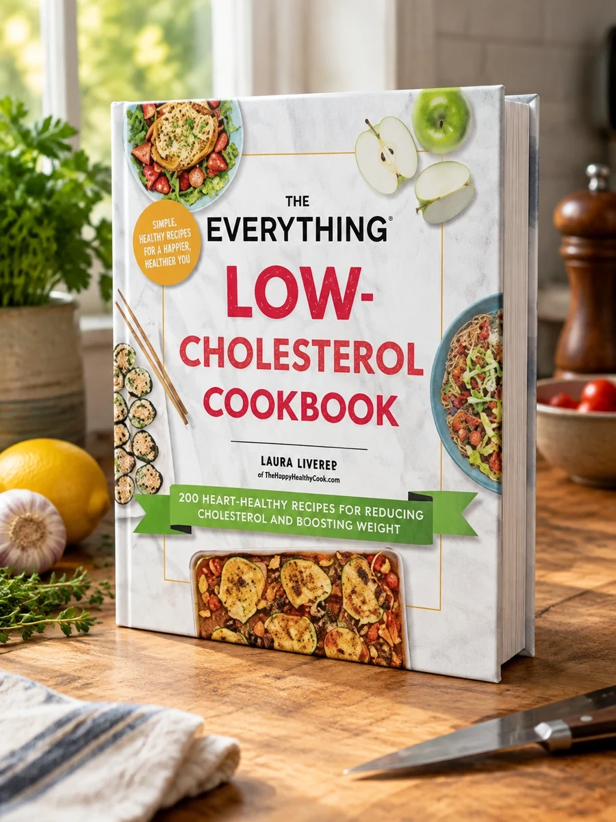 The Everything Low-Cholesterol Cookbook: 200 Heart-Healthy Recipes for Reducing Cholesterol and Losing Weight