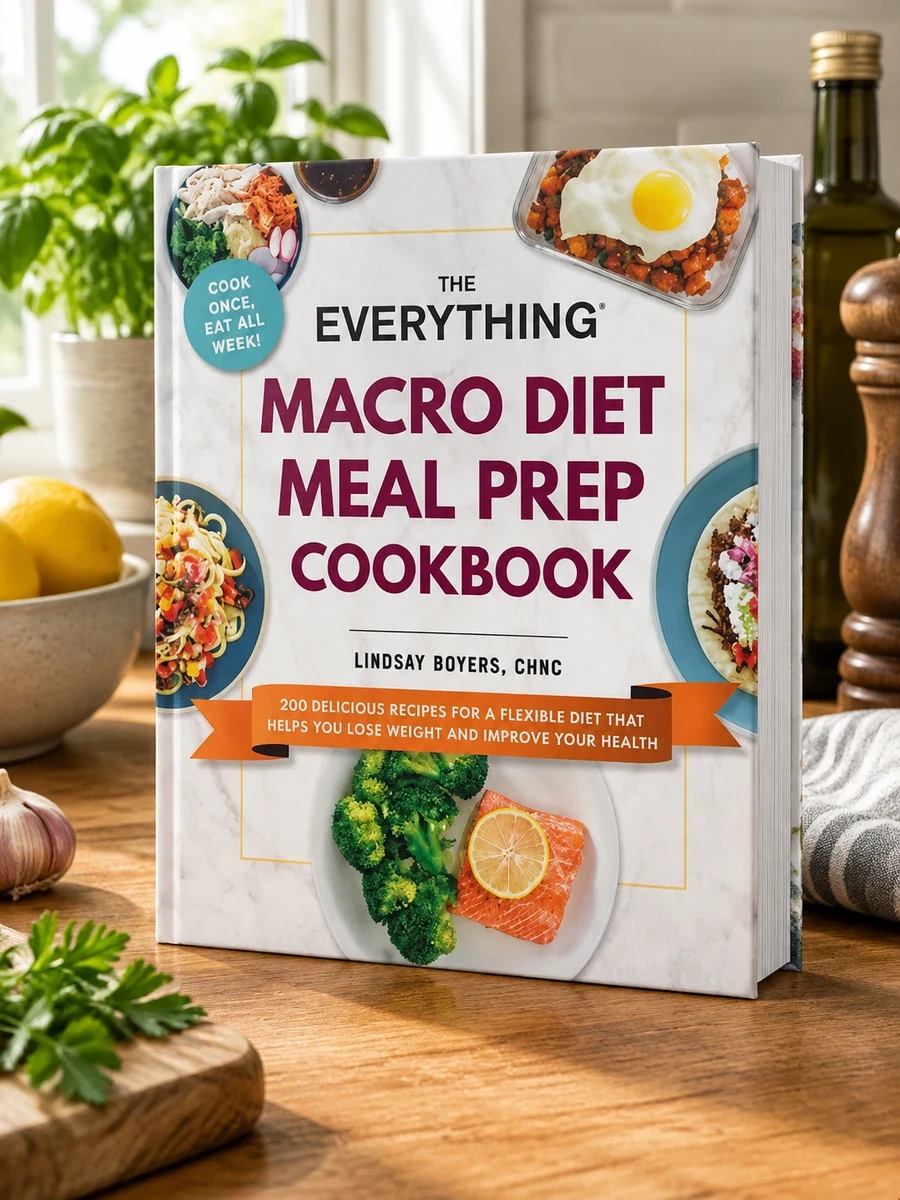 Cover of The Everything Macro Diet Meal Prep Cookbook: 200 Delicious Recipes for a Flexible Diet That Helps You Lose Weight and Improve Your Health