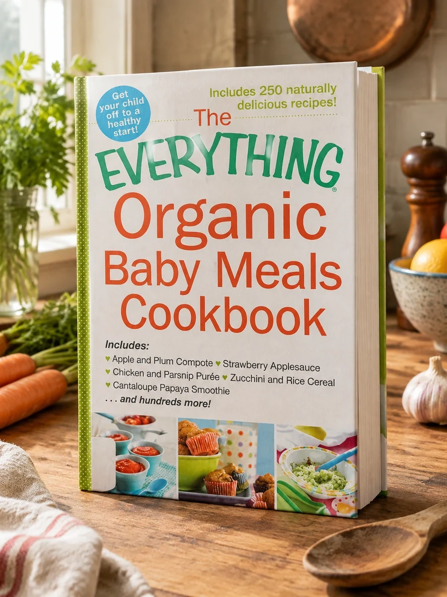 The Everything Organic Baby Meals Cookbook: Includes Apple and Plum Compote, Strawberry Applesauce, Chicken and Parsnip Puree, Zucchini and Rice Cereal, C