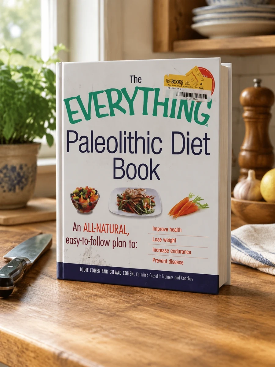 The Everything Paleolithic Diet Book: An All-Natural, Easy-To-Follow Plan to Improve Health, Lose Weight, Increase Endurance, and Prevent Disease