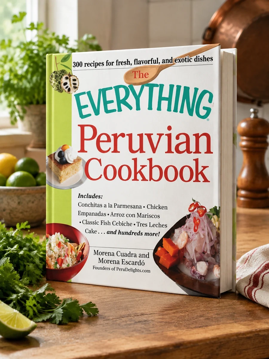 The Everything Peruvian Cookbook: Includes Conchitas a la Parmesana, Chicken Empanadas, Arroz Con Mariscos, Classic Fish Cebiche, Tres Leches Cake and Hun
