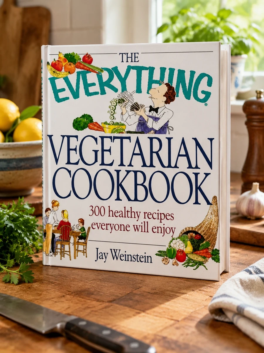 The Everything Vegetarian Cookbook: 300 Healthy Recipes Everyone Will Enjoy