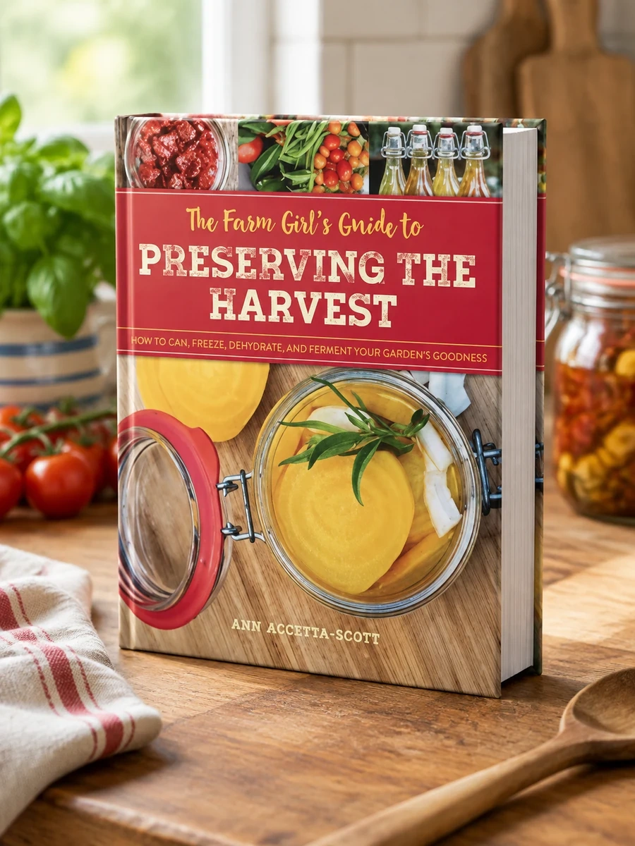 The Farm Girl's Guide to Preserving the Harvest: How to Can, Freeze, Dehydrate, and Ferment Your Garden's Goodness