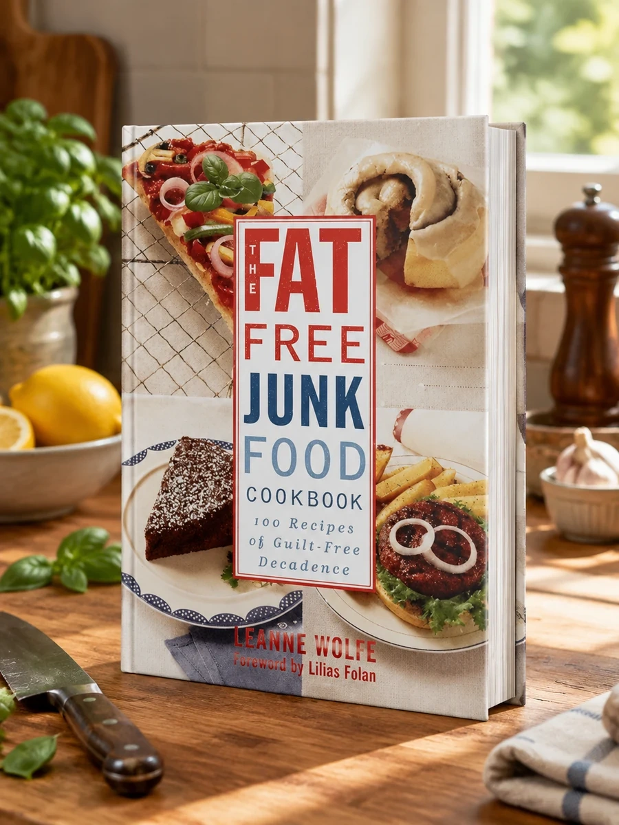 The Fat-Free Junk Food Cookbook: 100 Recipes of Guilt-Free Decadence
